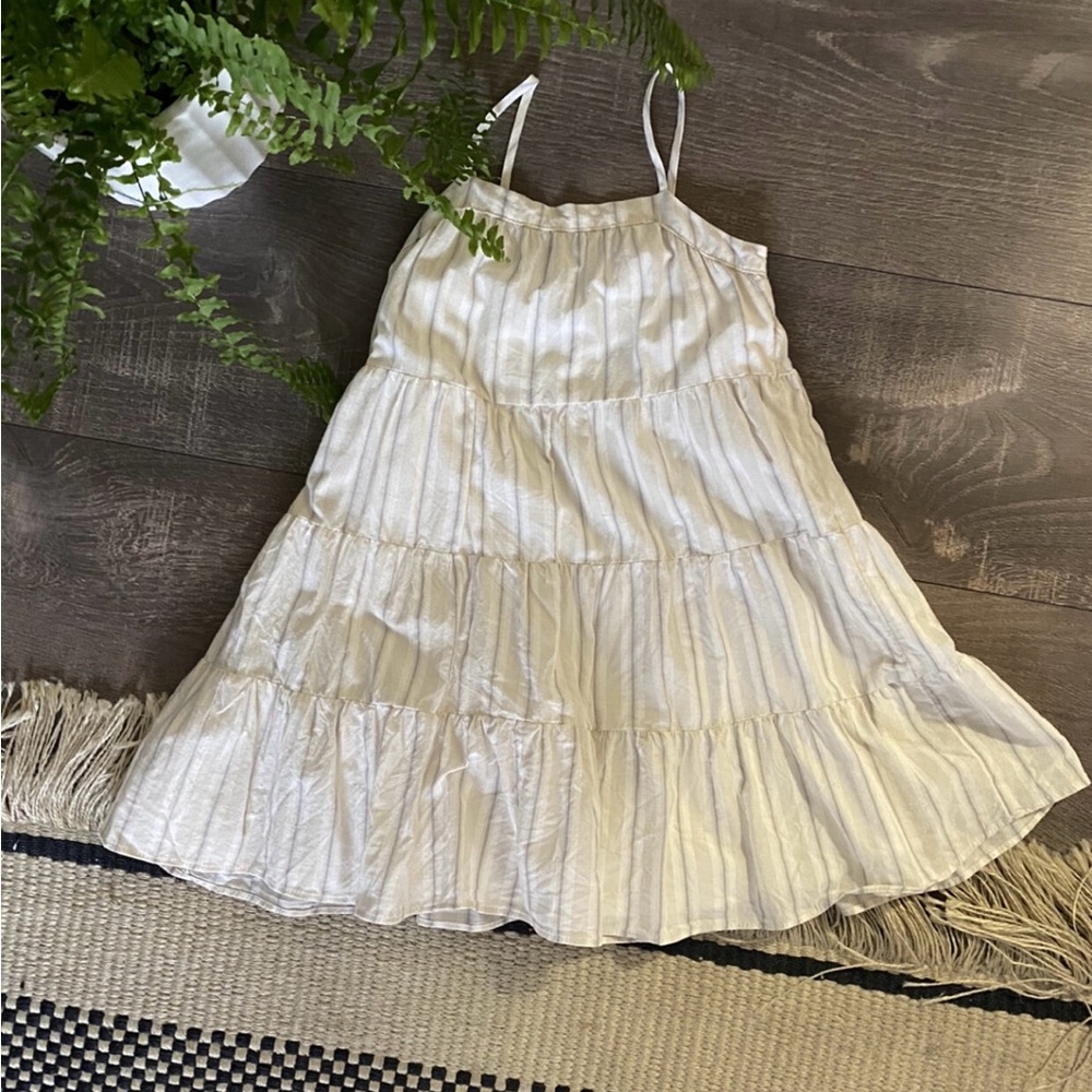 Neutral summer dress
